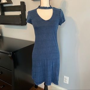 American Eagle Short Sleeve Blue Dress Size Small